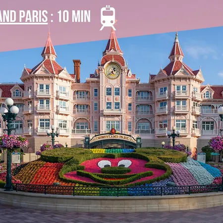 Apartment L'escale - T3 Cosy - Parking, Rer A Et Disneyland Bussy-Saint-Georges