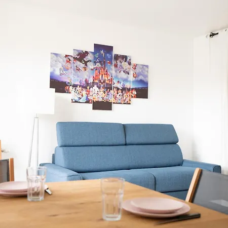 L'escale - T3 Cosy - Parking, Rer A Et Disneyland Apartment Bussy-Saint-Georges