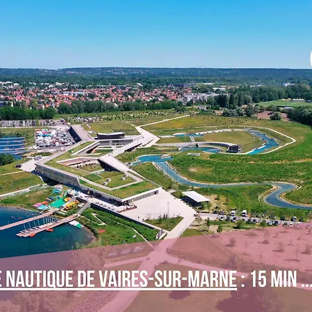 L'escale - T3 Cosy - Parking, Rer A Et Disneyland Apartment Bussy-Saint-Georges