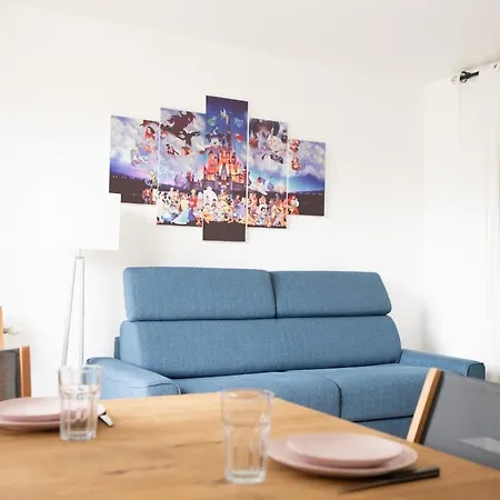 L'escale - T3 Cosy - Parking, Rer A Et Disneyland