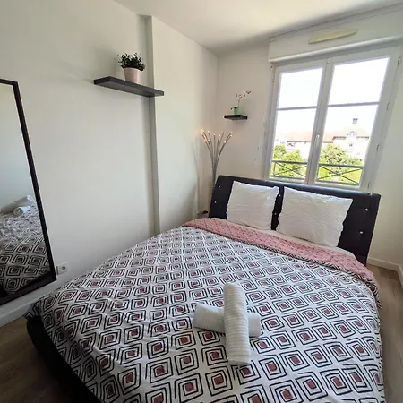 Lejlighed L'escale - T3 Cosy - Parking, Rer A Et Disneyland Bussy-Saint-Georges