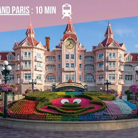 L'escale - T3 Cosy - Parking, Rer A Et Disneyland Bussy-Saint-Georges